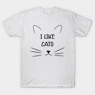 Cat - I like cats T-Shirt